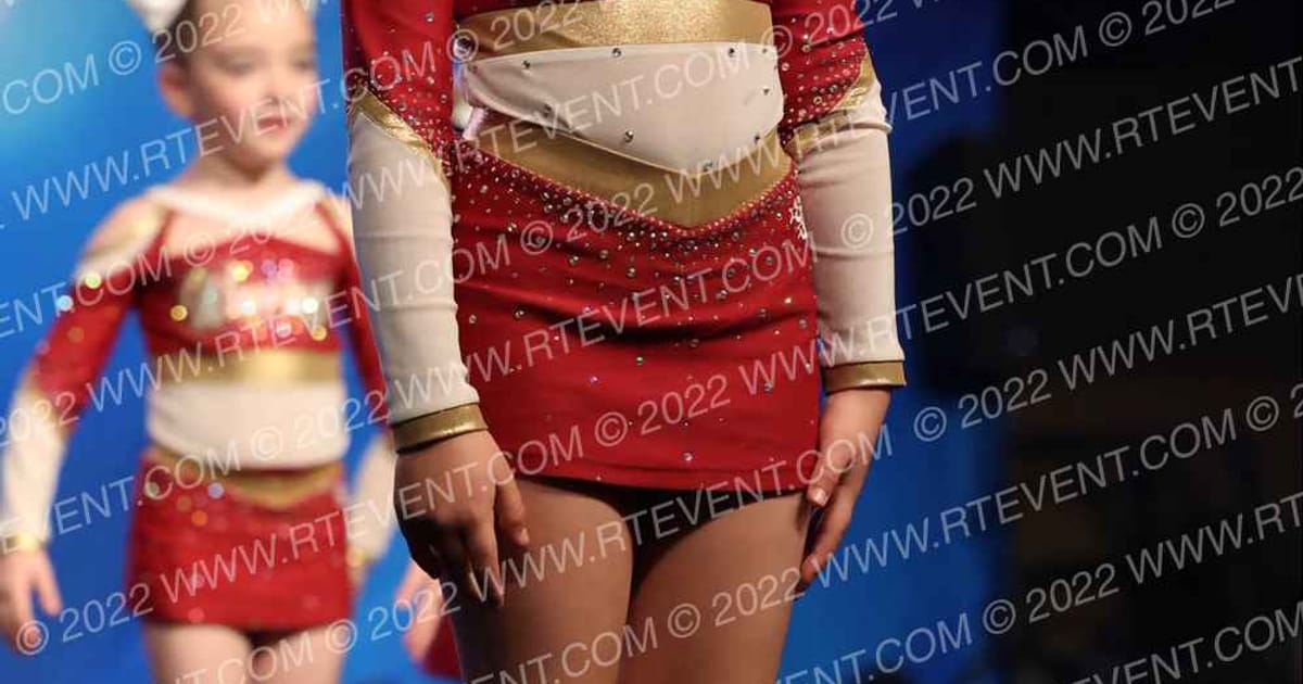 Warrior Cheer Tiny Tiaras · Vegas Crown Photo