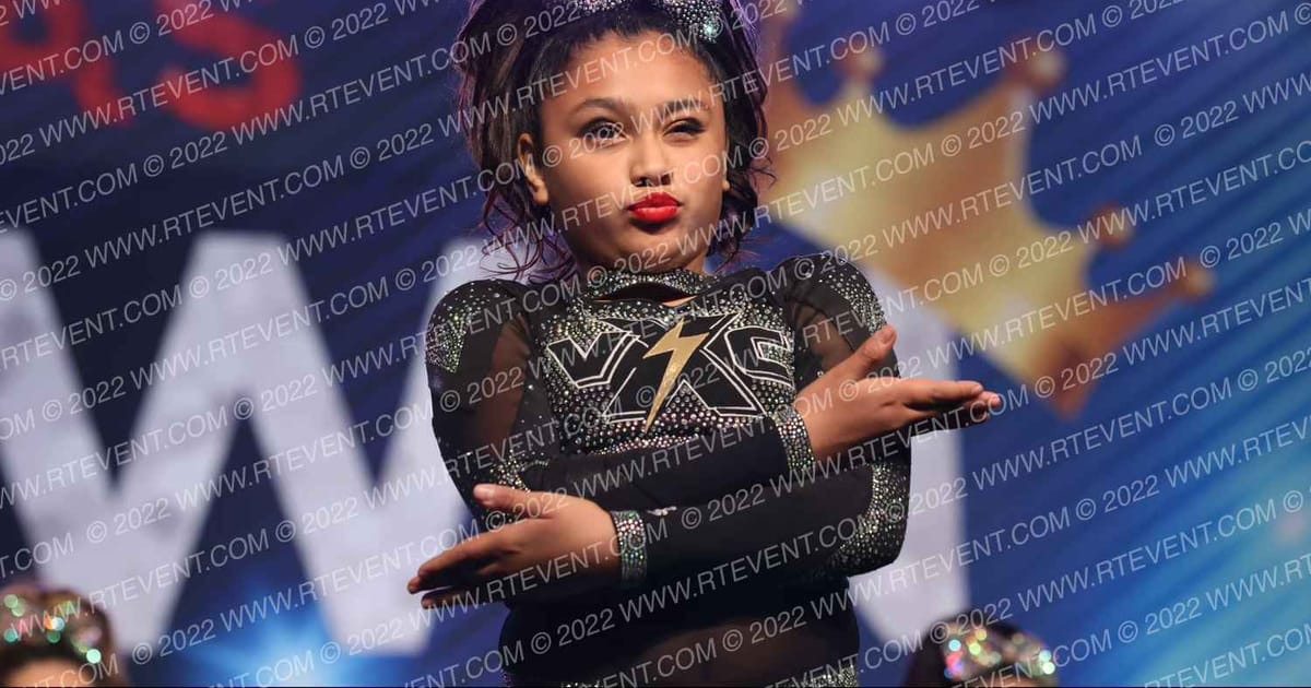Voltage Xtreme Cheer LIL LEGACY · Vegas Crown Photo