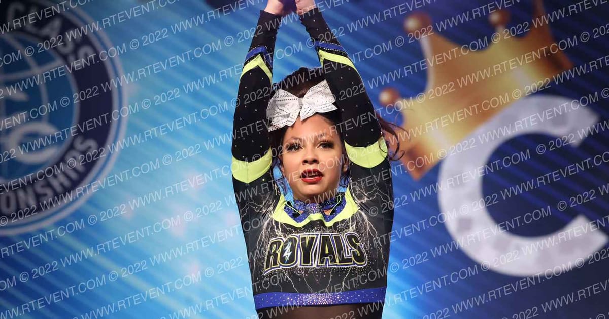 Royal Storm Elite Cheer Luna · Vegas Crown Photo