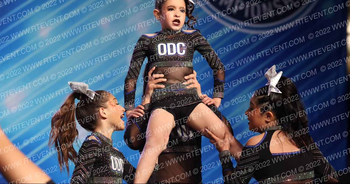 One Dream Cheer Miss Clique · Vegas Crown Photo