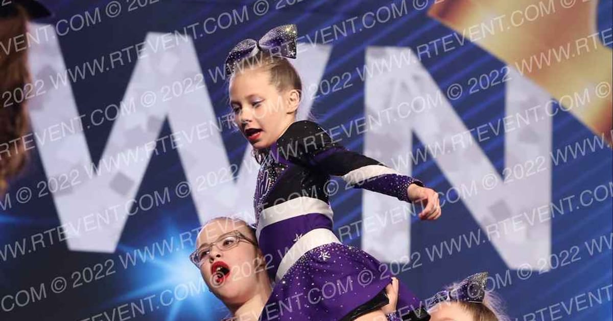 Northwest Wild Cheer &Capital City Jammers Panthers · Vegas Crown Photo
