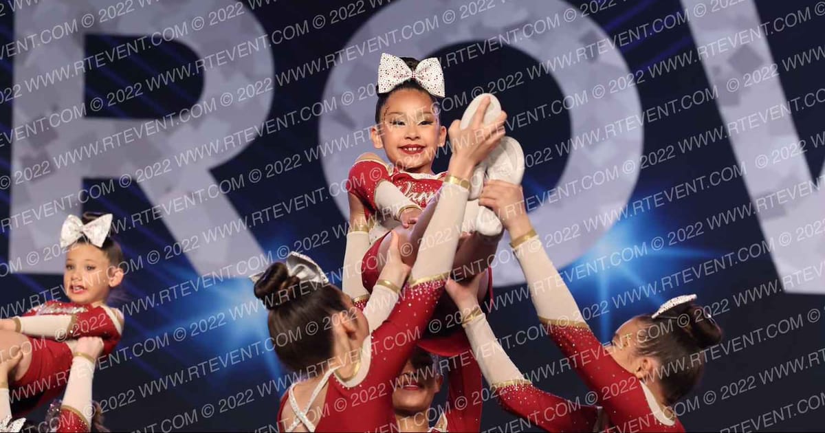 Warrior Cheer Bomb Squad · Vegas Crown Photo