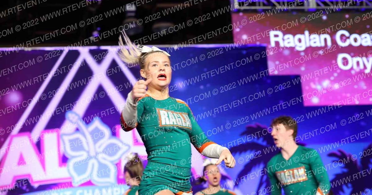 Raglan Coast Cheer Onyx · Aloha Grand Nationals