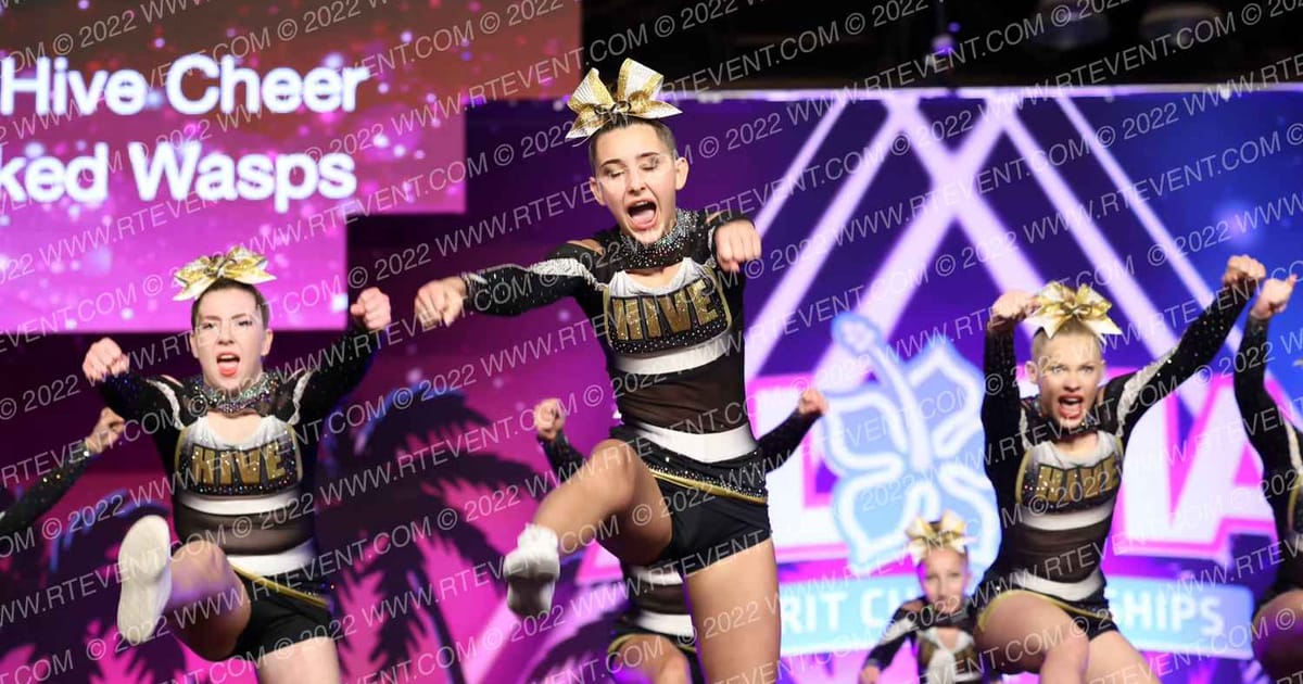 The Hive Cheer Wicked Wasps · Aloha Grand Nationals