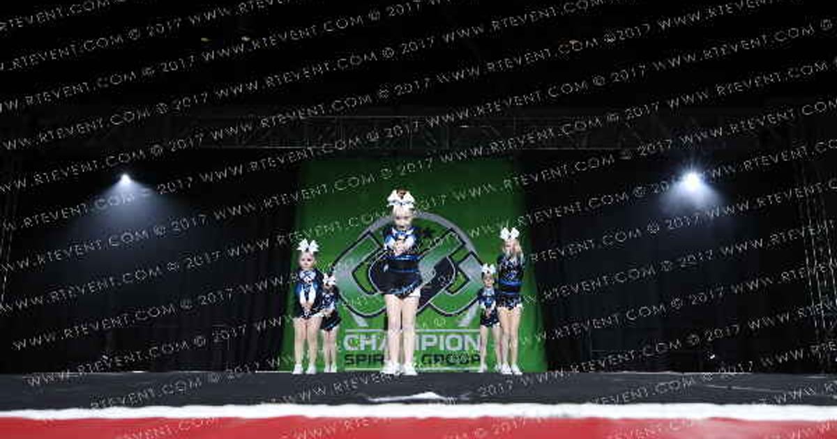 Cheerletics Royalty TINY TOOTSIES · Schaumburg Grand Nationals DI DII