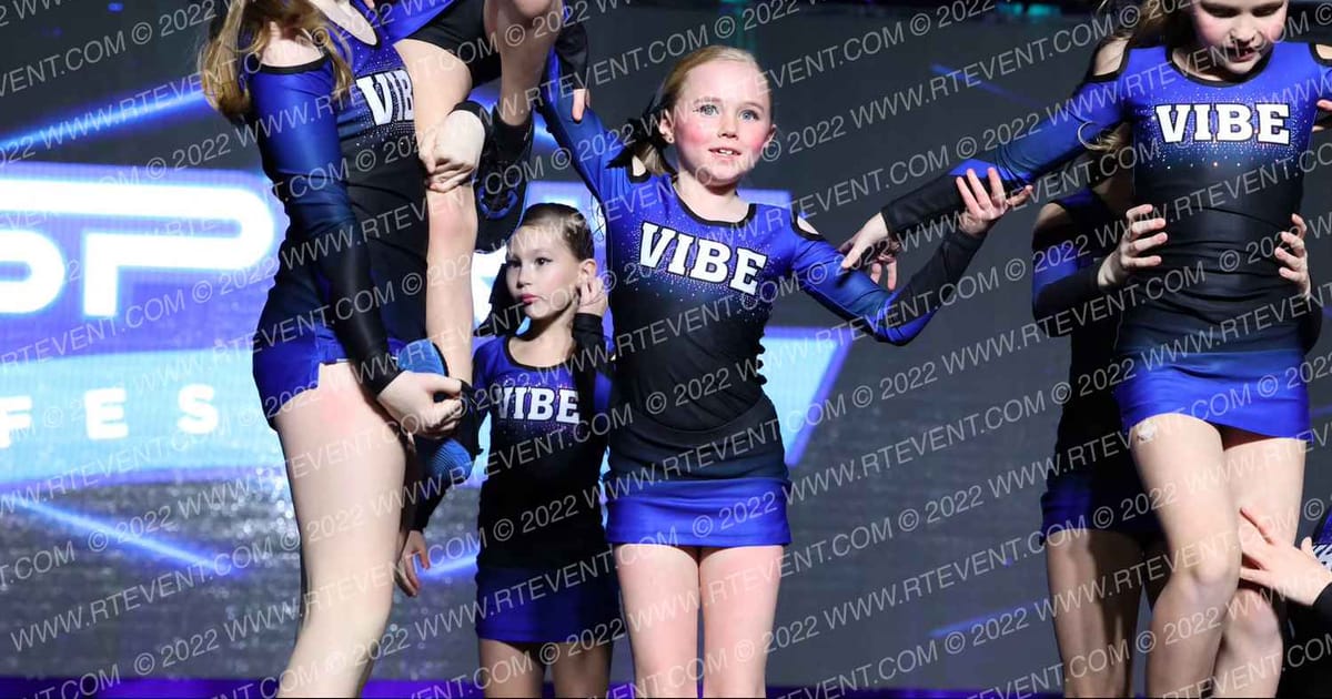 Vibe Athletics Blue Lightning · Spiritfest Grand Nationals