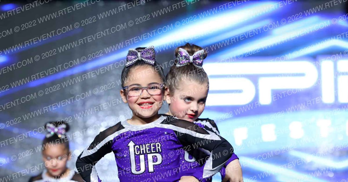Cheer UP Athletics Tiny Embers · Spiritfest Grand Nationals