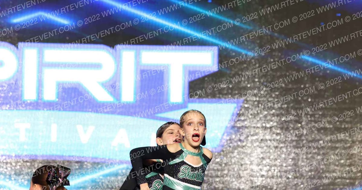 Cheer Sport Sharks-New England Teal Reef Sharks · Spiritfest Grand Nationals