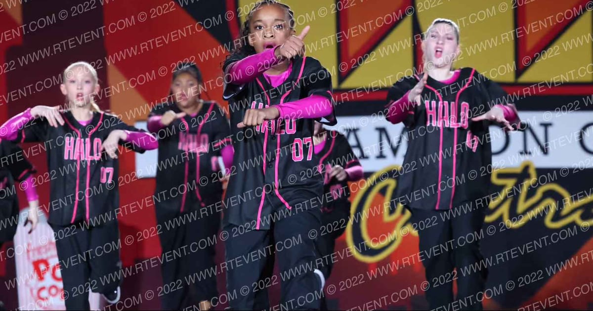 Prestige Cheer Athletics Halo · Hooray for Hollywood