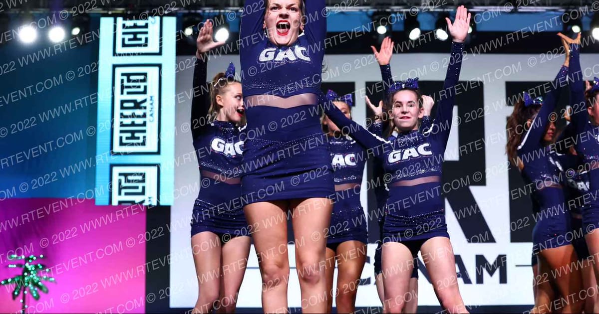 Greensboro All Star Cheerleading Senior Gold · Canam Fixed