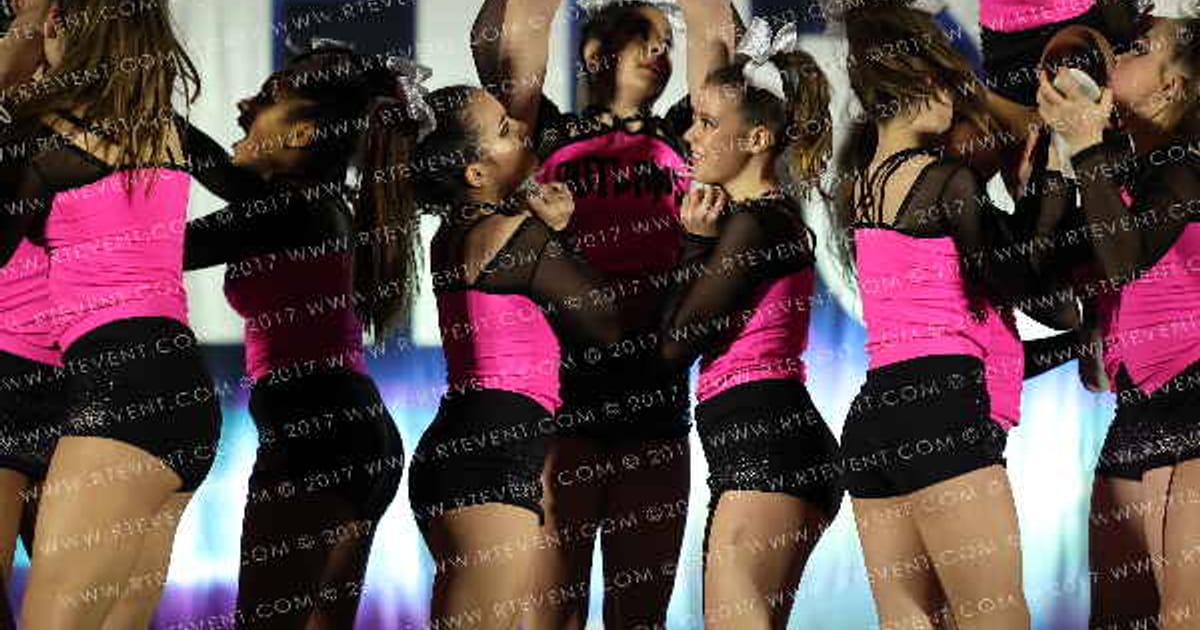 New Orleans Cheer Outlaws Sharpshooters · Biloxi Classic DI DII