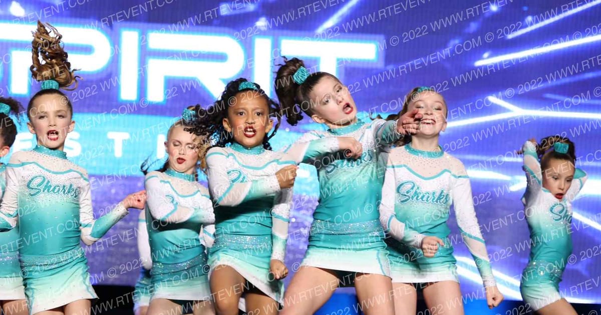 Cheer Sport Sharks-New England Mini Miss Sharks · Spiritfest Grand Nationals