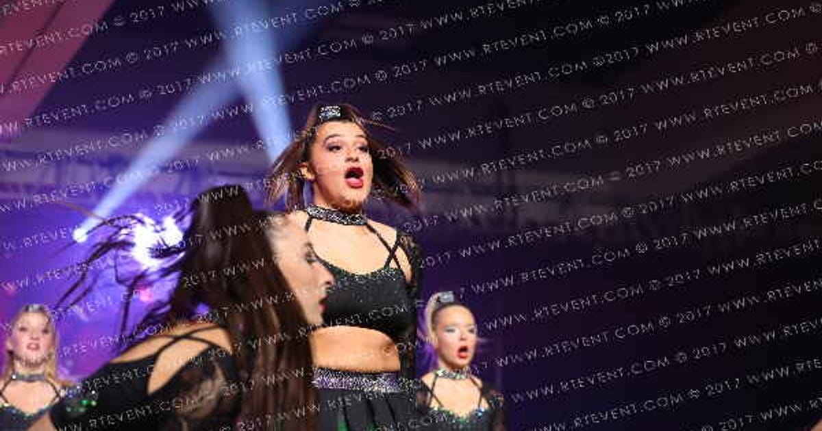 CheerForce San Diego Blackout · Spirit Sports Palm Springs Grand Nationals