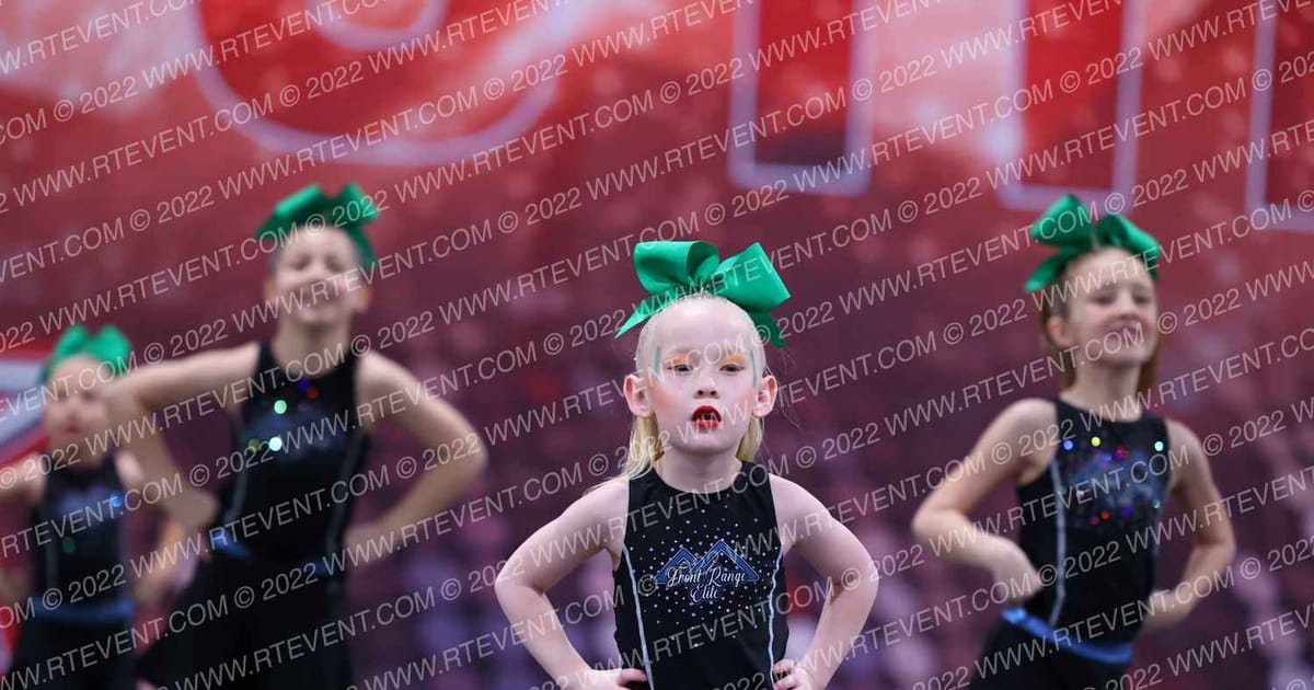 Front Range Elite cheer Icicles · Rockin Rockies