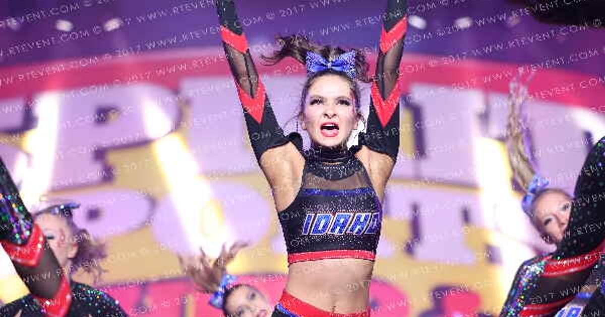 Idaho Cheer Rubies · Spirit Sports Palm Springs Grand Nationals