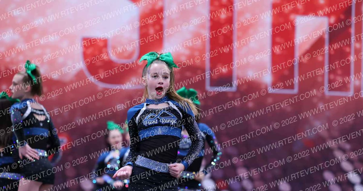 Front Range Elite cheer Arctic Blast · Rockin Rockies