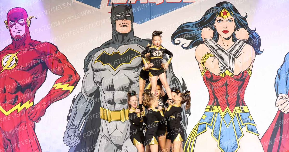 Golden Elite Allstars Glamour · Justice League Sacramento