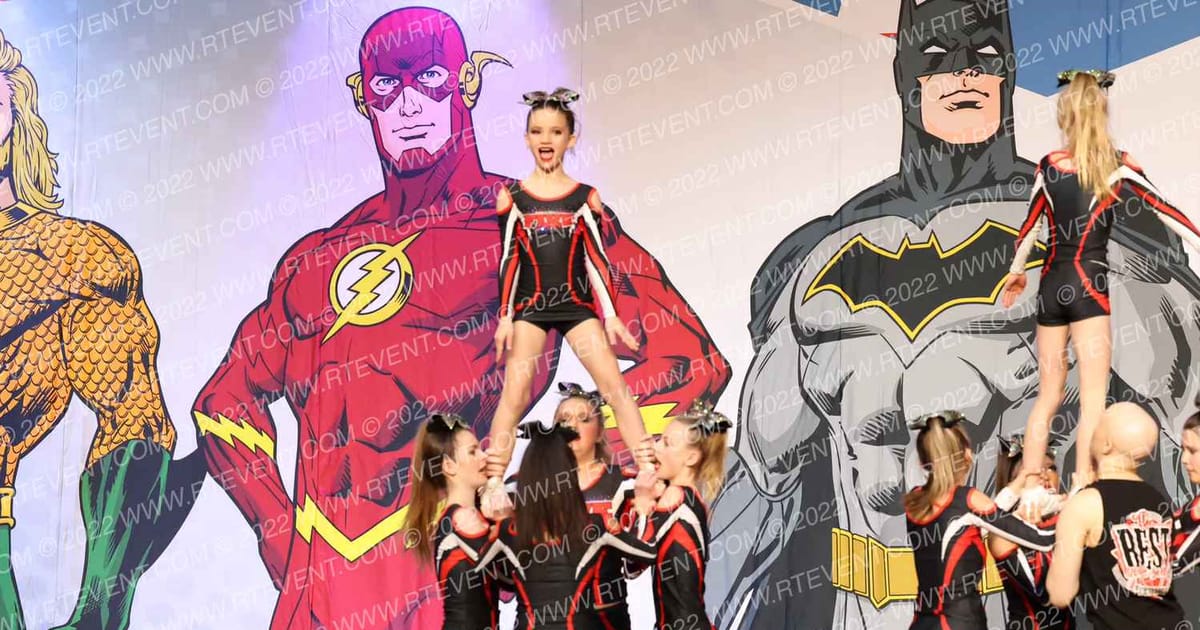 Five Star Athletics Galaxy · Justice League Sacramento