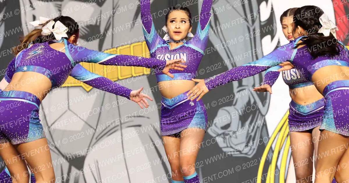 Fusion Elite All Stars FIRE · Justice League Sacramento