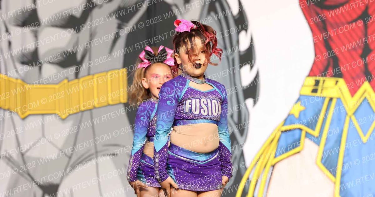 Fusion Elite All Stars S. Casillas · Justice League Sacramento