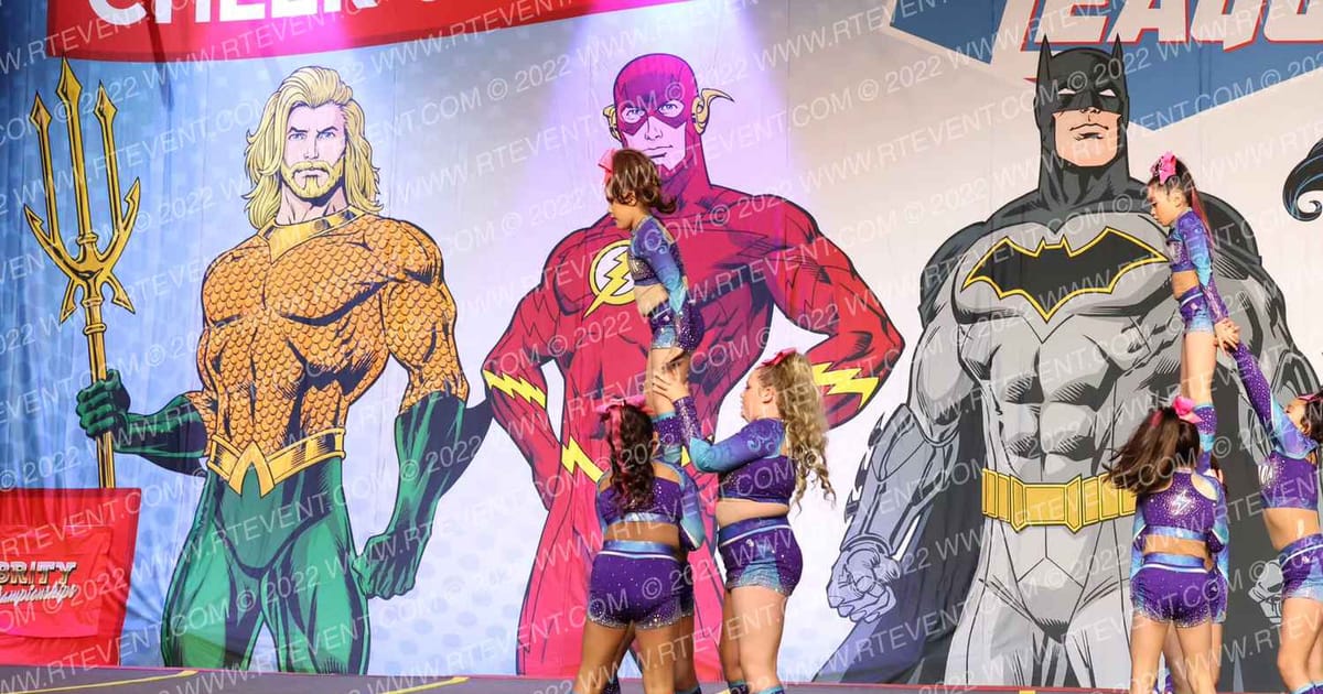Fusion Elite All Stars SPARKS · Justice League Sacramento