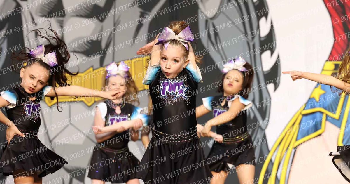 TNT Cheer Aftershock · Justice League Sacramento