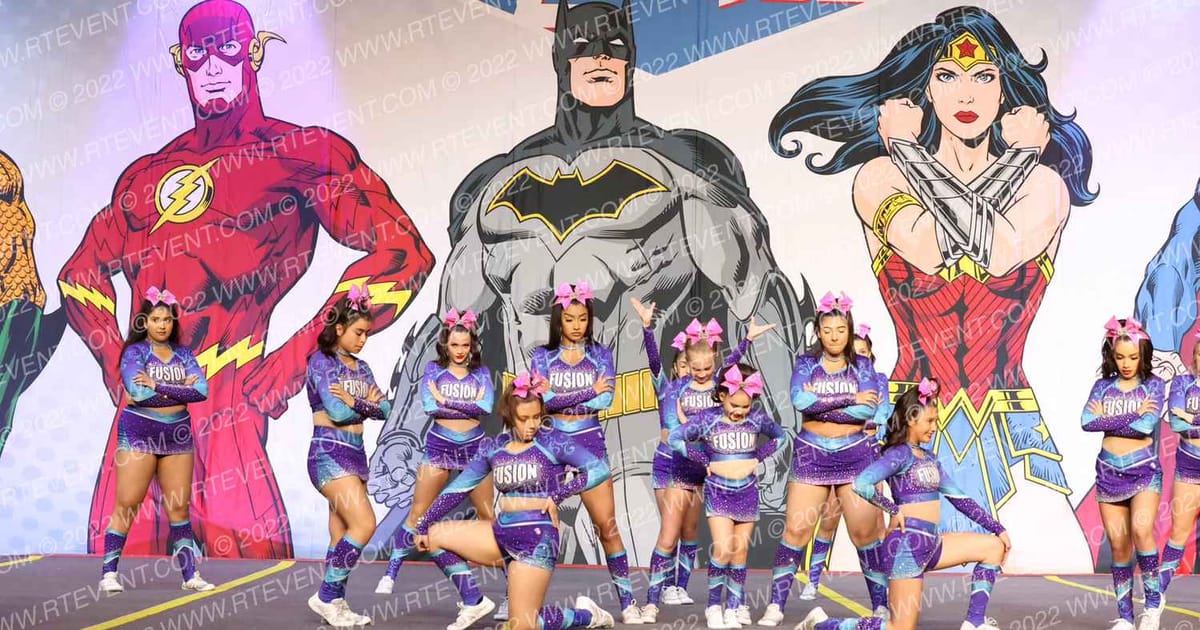 Fusion Elite All Stars jSTORM · Justice League Sacramento