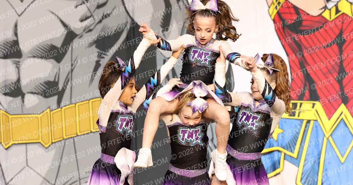 TNT Cheer Riot · Justice League Sacramento