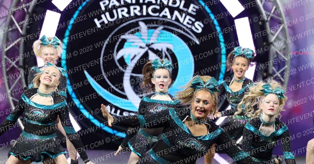 Panhandle Hurricanes Cheer Cyclones · Gulf Coast Classic