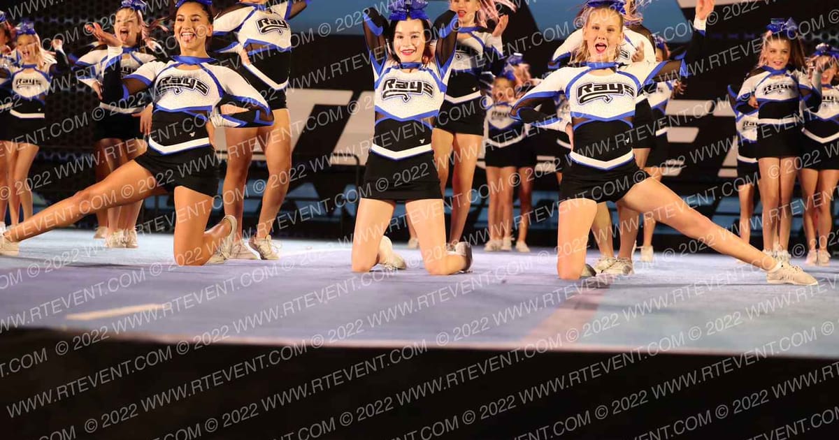 The Stingray Allstars Turquoise · Athletic Championships Atlanta Nationals FIXED