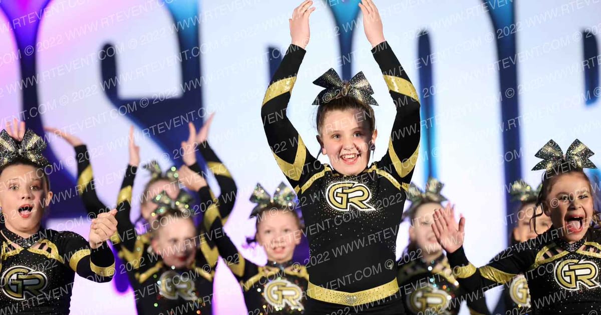 Gold Rush Elite Radiance · Cheer Sport Phoenix Classic