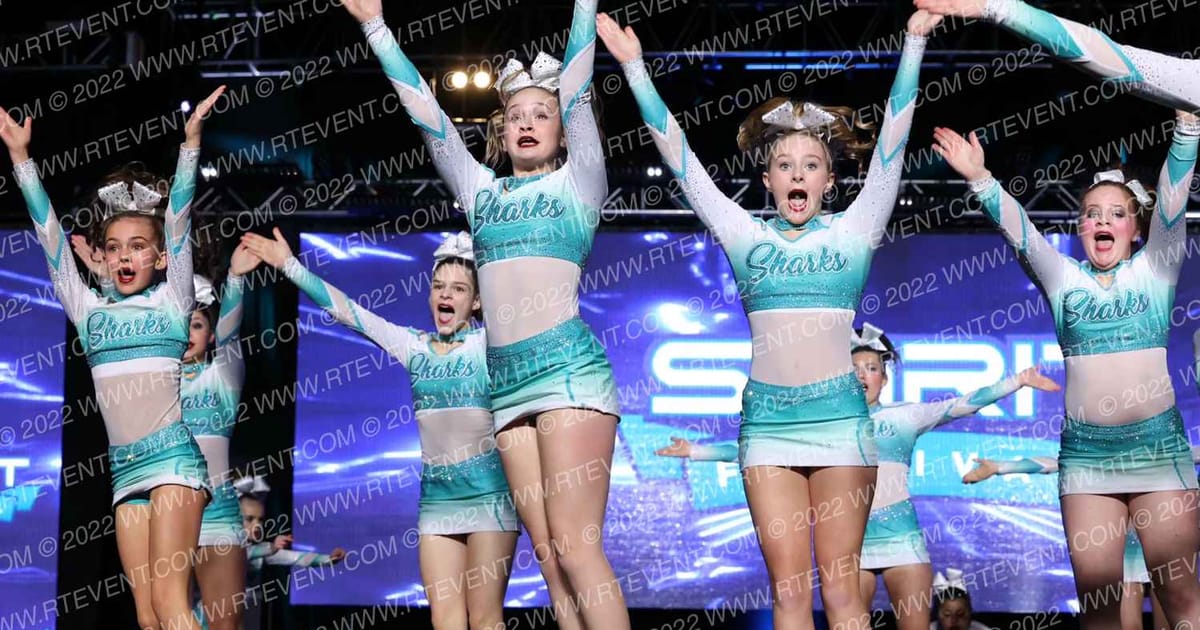 Cheer Sport Sharks-New England Shark BIT3 · Spiritfest Grand Nationals