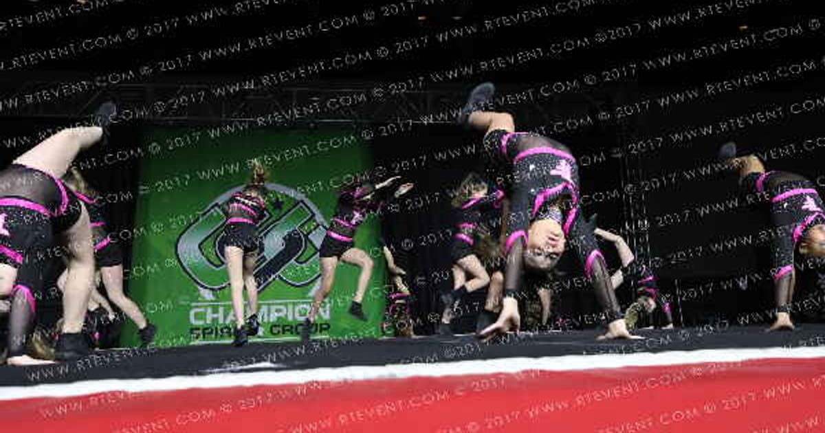 Titanium Force Cheer Pink Envy · Schaumburg Grand Nationals DI DII