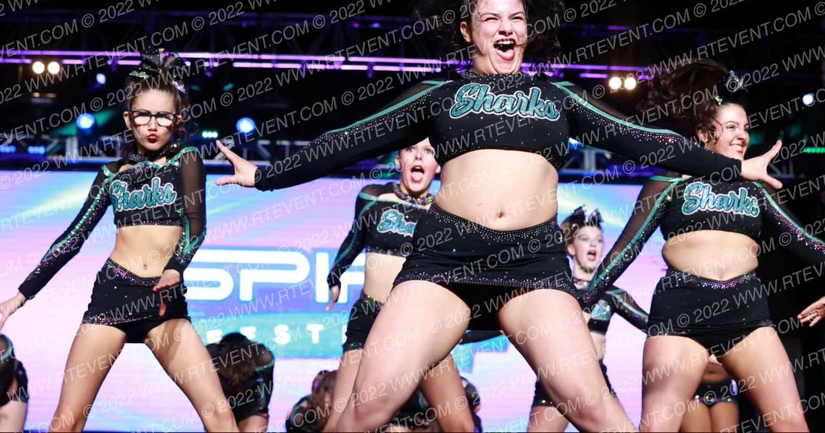 Cheer Sport Sharks-New England Viper Sharks · Spiritfest Grand Nationals