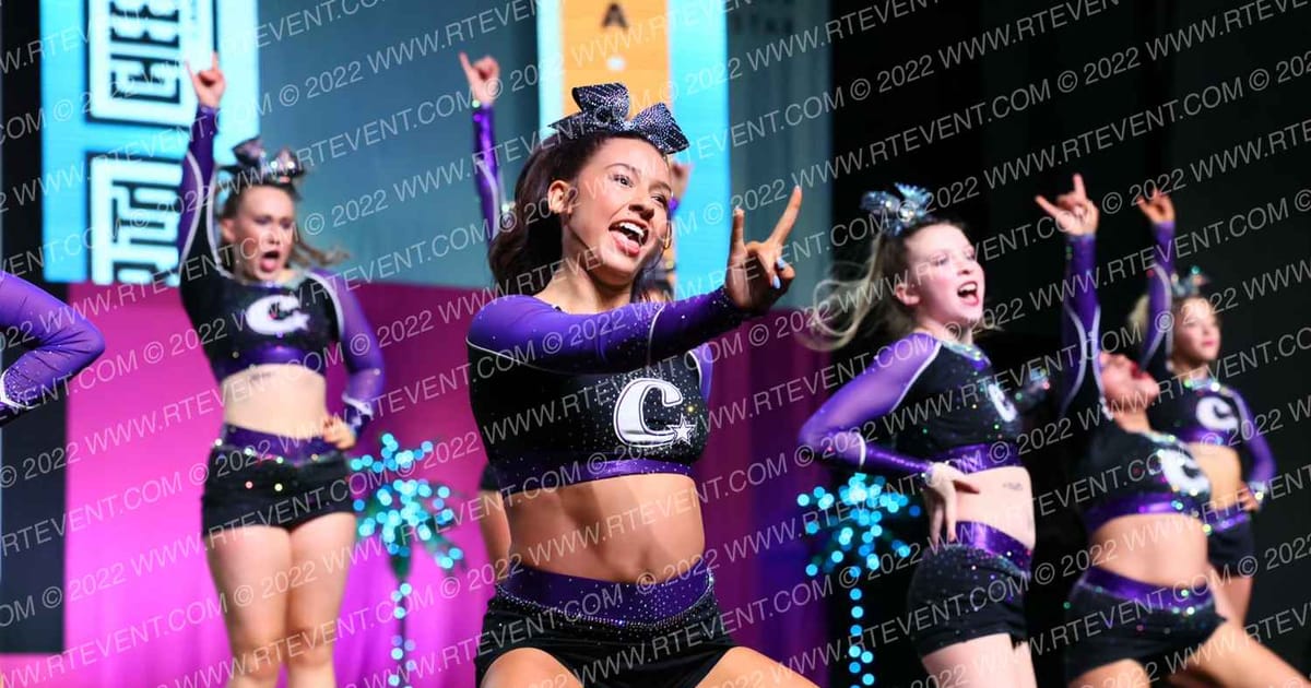Charlotte Allstar Cheerleading Blackout · Canam Fixed