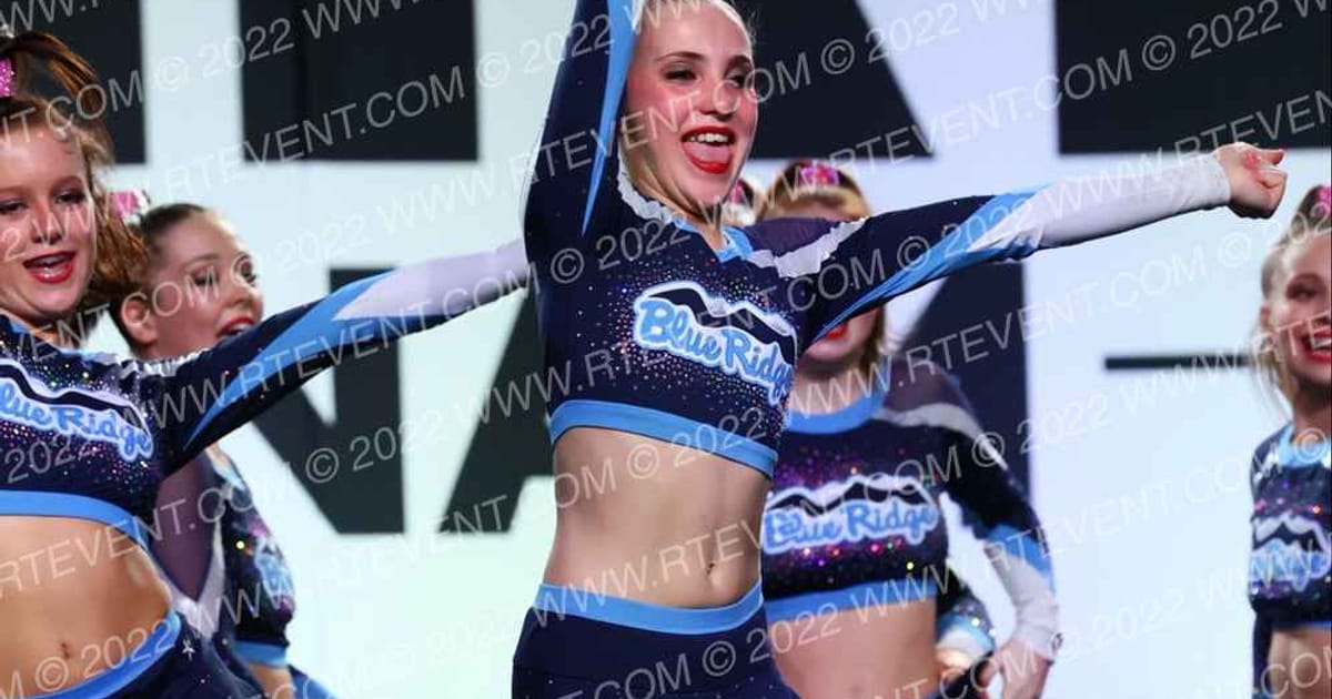 Blue Ridge Cheer Company Lady Blue · Canam Fixed