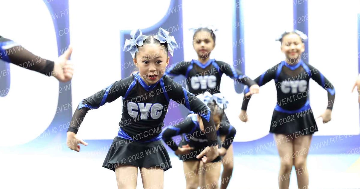 CYC Allstars Frost · Cheersport NorCal