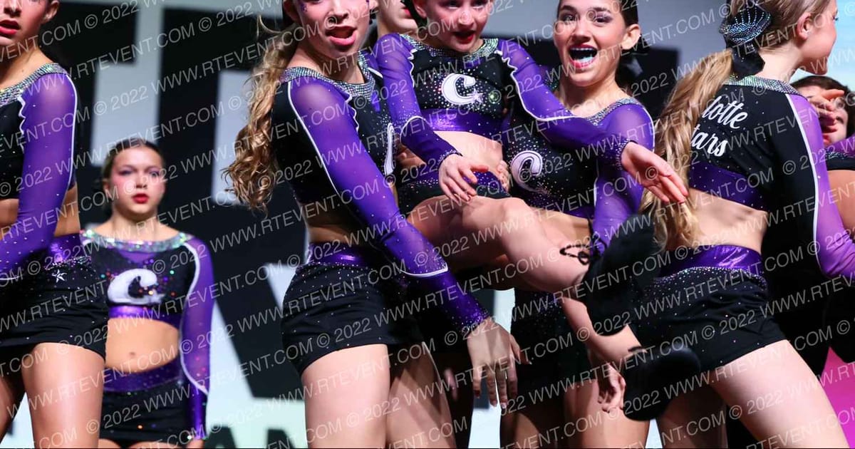 Charlotte Allstar Cheerleading Onyx · Canam Fixed