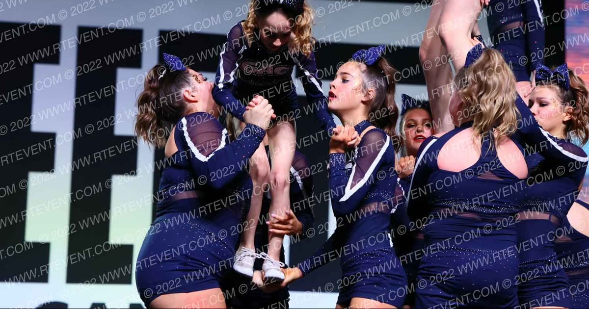 Greensboro All Star Cheerleading Senior Gold · Canam Fixed