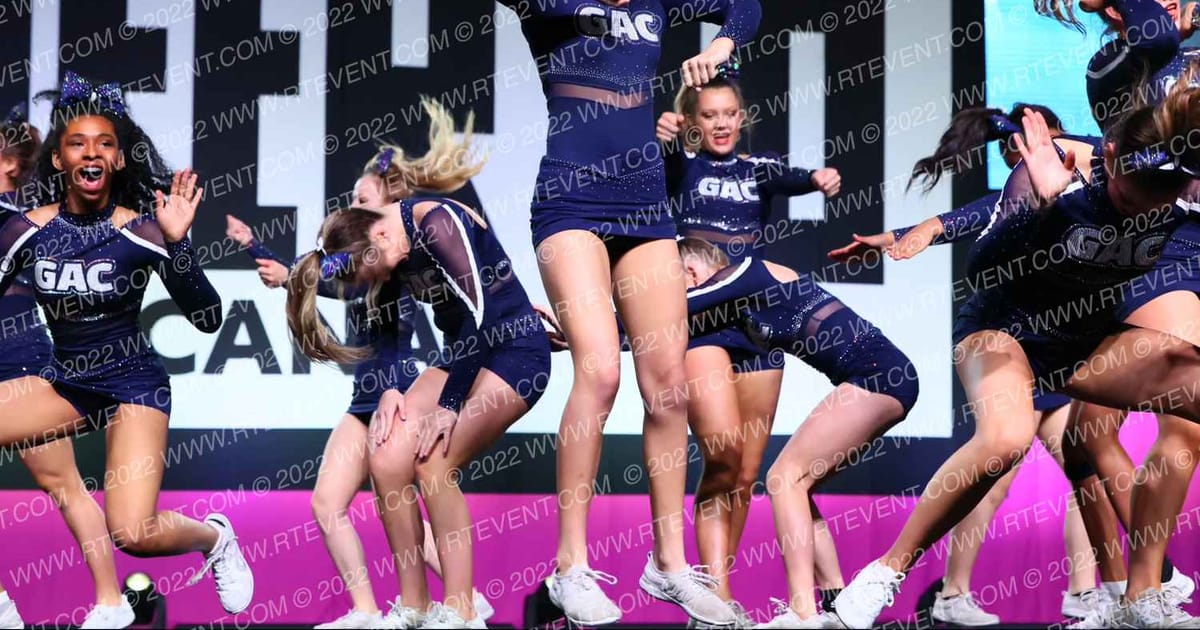 Greensboro All Star Cheerleading Black Diamonds · Canam Fixed