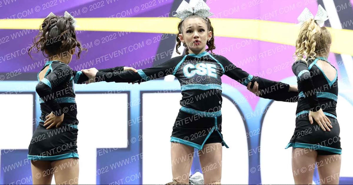 California Spirit Elite Limelight · Cheersport NorCal