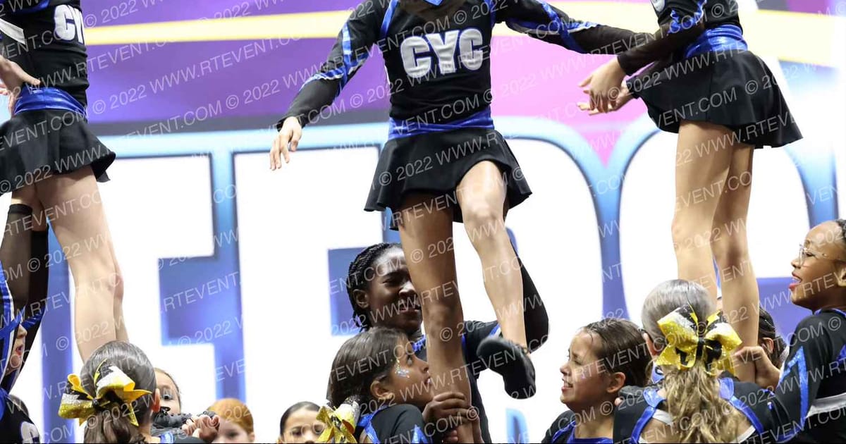 CYC Allstars Lightning · Cheersport NorCal