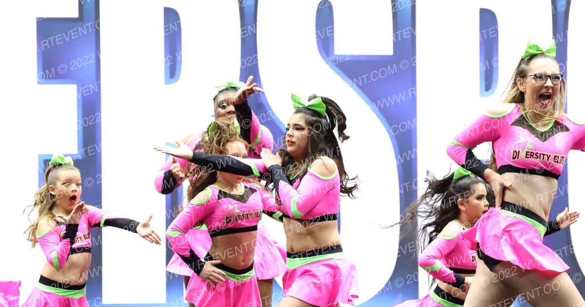 Diversity Elite S3nior Pink · Cheersport NorCal