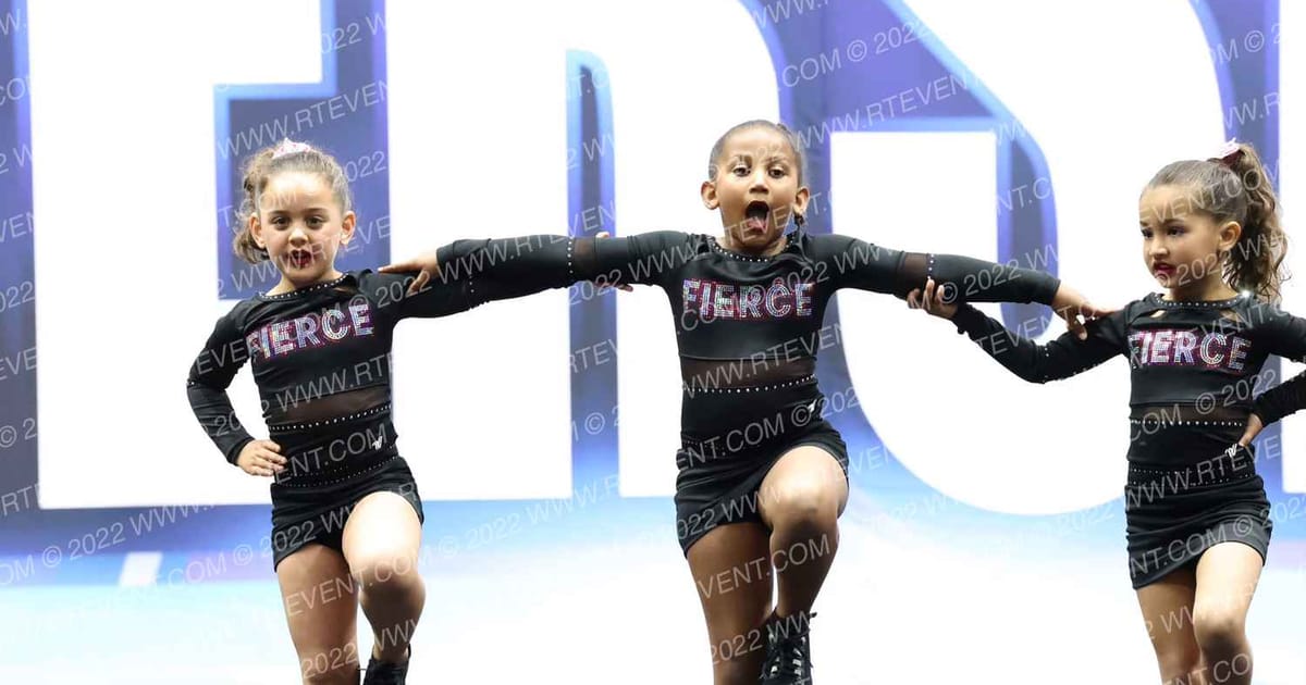 Fierce Cheer Elite Tiny Tiaras · Cheersport NorCal