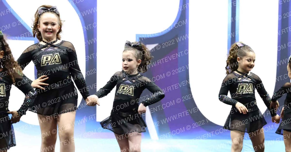 Pyramid Athletics Golden Girls · Cheersport NorCal