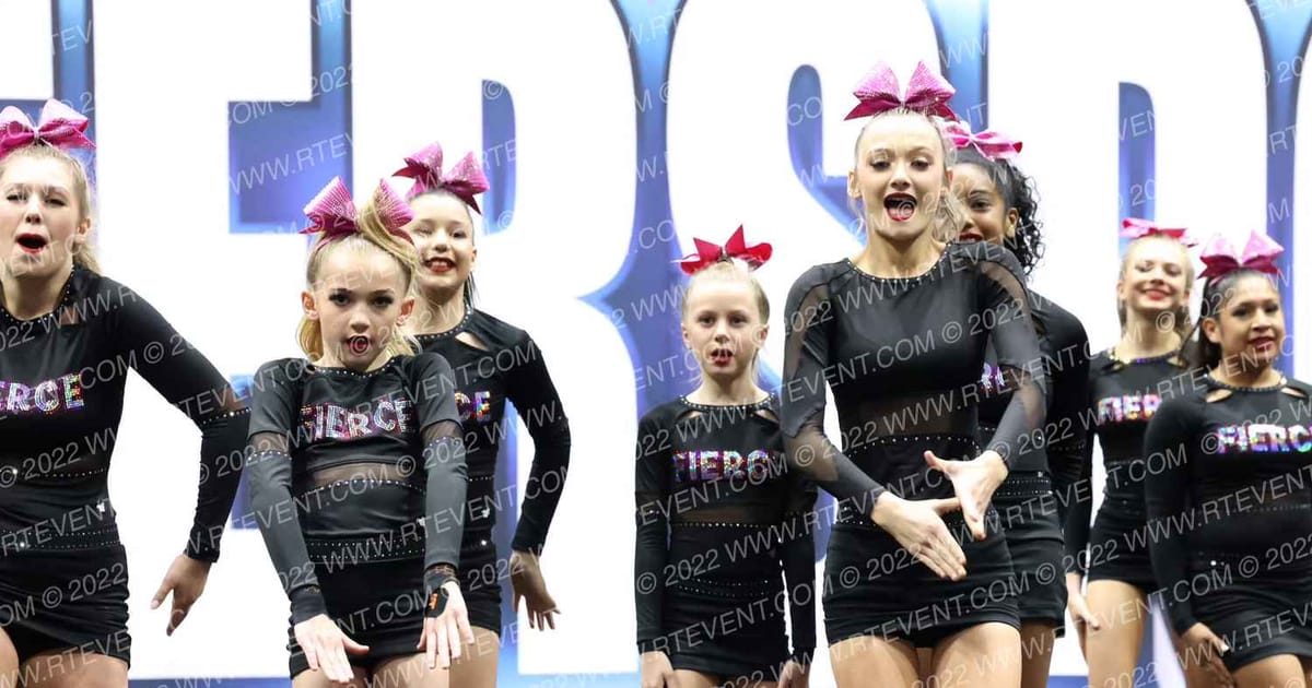 Fierce Cheer Elite Royal Black · Cheersport NorCal