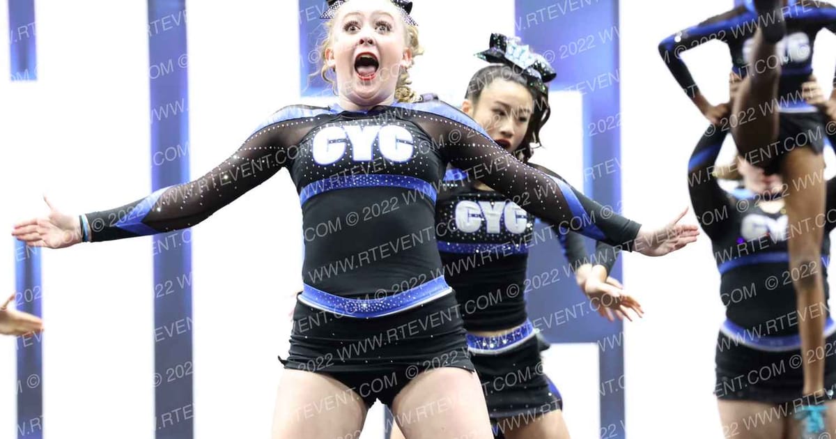 CYC Allstars Hail · Cheersport NorCal