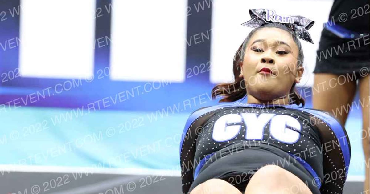 CYC Allstars Rain · Cheersport NorCal