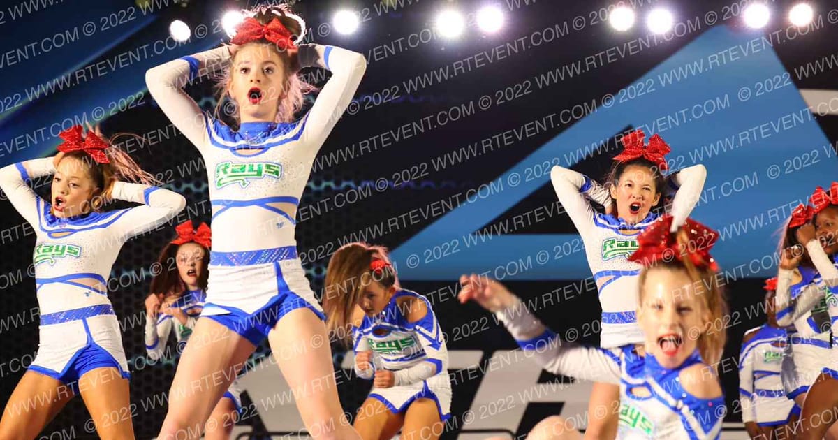 The Stingray Allstars Red · Athletic Championships Atlanta Nationals FIXED