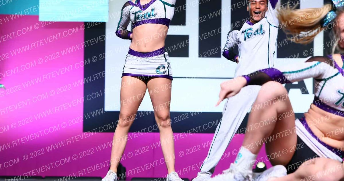 Charlotte Allstar Cheerleading Teal · Canam Fixed